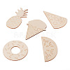 Wood Cabochons WOOD-TA0001-31-13