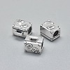 925 Sterling Silver European Beads STER-I019-55AS-1