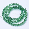 Electroplate Glass Beads Strands EGLA-A034-T2mm-A10-2