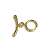 Brass Toggle Clasps KK-L006-005G-1