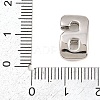Number 6 Brass Beads KK-B167-B167-26P-06-3