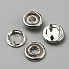 4Pcs Brass & Resin Snap Button BUTT-WH0028-79A-2