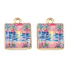 Printed Alloy Pendants AL-CBA49CA-01A-1
