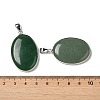 Natural Green Aventurine Pendants G-M415-01P-09-3
