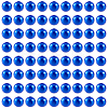 Spray Painted ABS Plastic Imitation Pearl Beads OACR-PA0001-38B-01-7