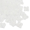 Frosted Transparent Acrylic Beads OACR-P029-09B-05-2