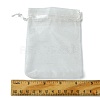 40Pcs 4 Colors Organza Bags Jewellery Storage Pouches Wedding Favour Party Mesh Drawstring Gift OP-FS0001-03A-5