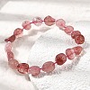 Natural Strawberry Quartz Beads Bracelets GG-CBA05D5-02B-03A-3