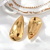 304 Stainless Steel Stud Earrings EJEW-G423-35B-G-3