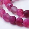 Natural Grade A Striped Agate/Banded Agate Beads Strands G-E478-10mm-4