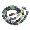 Electroplate Glass Beads Strands EGLA-Q026-015-2