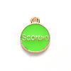 Alloy Enamel Pendants ENAM-S124-01B-06L-3