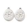 Non-Tarnish 304 Stainless Steel Charms STAS-L278-053P-1