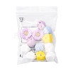 5 Styles Food Grade Eco-Friendly Silicone Beads SIL-FS0001-24-6