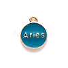 Alloy Enamel Pendants X-ENAM-S124-01B-05A-3
