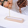 L Shaped Metal Bar Earrings Display Stands PW-WG2E3E8-01-3