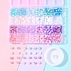 DIY Round Beads Bracelets Making Kits DIY-FS0008-80-7