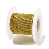 Iron Rhinestone Glass Cup Chain CH-U001-01F-1