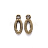 Tibetan Style Alloy Pendants TIBE-S108-108O-AB-NR-2