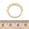Brass Micro Pave Cubic Zirconia Finger Rings for Women RJEW-H256-10G-02-5