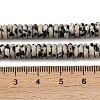 Natural Dalmatian Jasper Beads Strands G-Q159-B37-01-5
