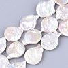 Natural Baroque Pearl Keshi Pearl Beads Strands PEAR-S010-44-1-1