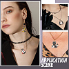 SUNNYCLUE 18Pcs 9 Style Alloy Enamel Pendants FIND-SC0003-77-6