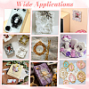 48Pcs 12 Styles Resin Embossed Photo Frames AJEW-NB0007-87-5