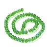 Electroplate Glass Beads Strands EGLA-A034-T6mm-L08-2