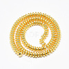 Electroplate Non-magnetic Synthetic Hematite Beads Strands G-Q465-29G-2