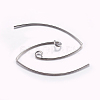 Brass Earring Hooks KK-K197-60-4