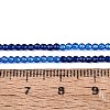 Transparent Glass Beads Strands GLAA-N074-01A-14-5