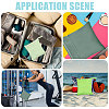 3Pcs 3 Colors Cloth Makeup Storage Zipper Bags ABAG-GL0001-08-7