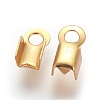 304 Stainless Steel Folding Crimp Ends X-STAS-P227-02G-1