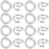 Brass Snap Clasps KK-BBC0021-49S-1
