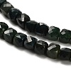 Natural Moss Agate Beads Strands G-H078-C30-01-4