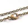 Iron Cable Chain Necklace Making NJEW-JN01385-04-1