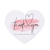 Coated Paper Thank You Greeting Card DIY-F120-03B-2