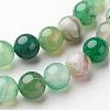 Natural Striped Agate/Banded Agate Beads Strands G-D845-01D-8mm-3