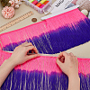 2M Two Tone Polyester Tassel Ribbon OCOR-FG0002-37A-3