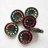 Round Painted Buttons with Colorful Thread NNA0Z3H-1