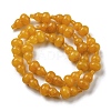 Natural White Jade Beads Strands G-C039-B06-3