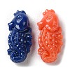 Carved Synthetic Coral Beads CORA-R021-04-2