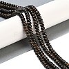 Natural Bronzite Beads Strands G-G084-C13-02-2