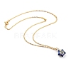 Electroplate Star Glass Jewelry Sets SJEW-JS01120-02-3