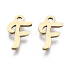 201 Stainless Steel Charms STAS-T044-217G-F-1