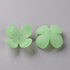 Frosted Acrylic Bead Caps MACR-S371-06A-733-2