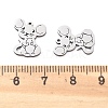 201 Stainless Steel Charms STAS-V001-08-3