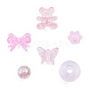 Opaque & Transparent Acrylic Beads MACR-T045-01C-2