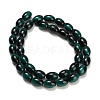 Electroplate Baking Paint Glass Beads Strands GL-CBA8F4B-01-3